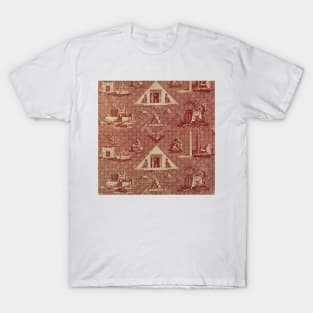 Oberkampf Manufactory The Monuments of Egypt T-Shirt